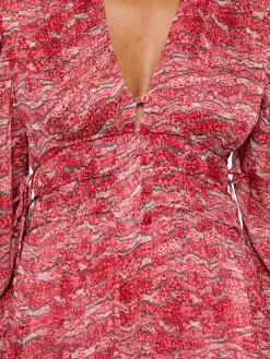 IM Amara Dress in Red