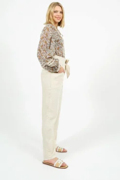 IM Gayle Blouse in Ecru