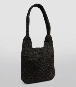 IM Praia Small Shoulder Bag in Black