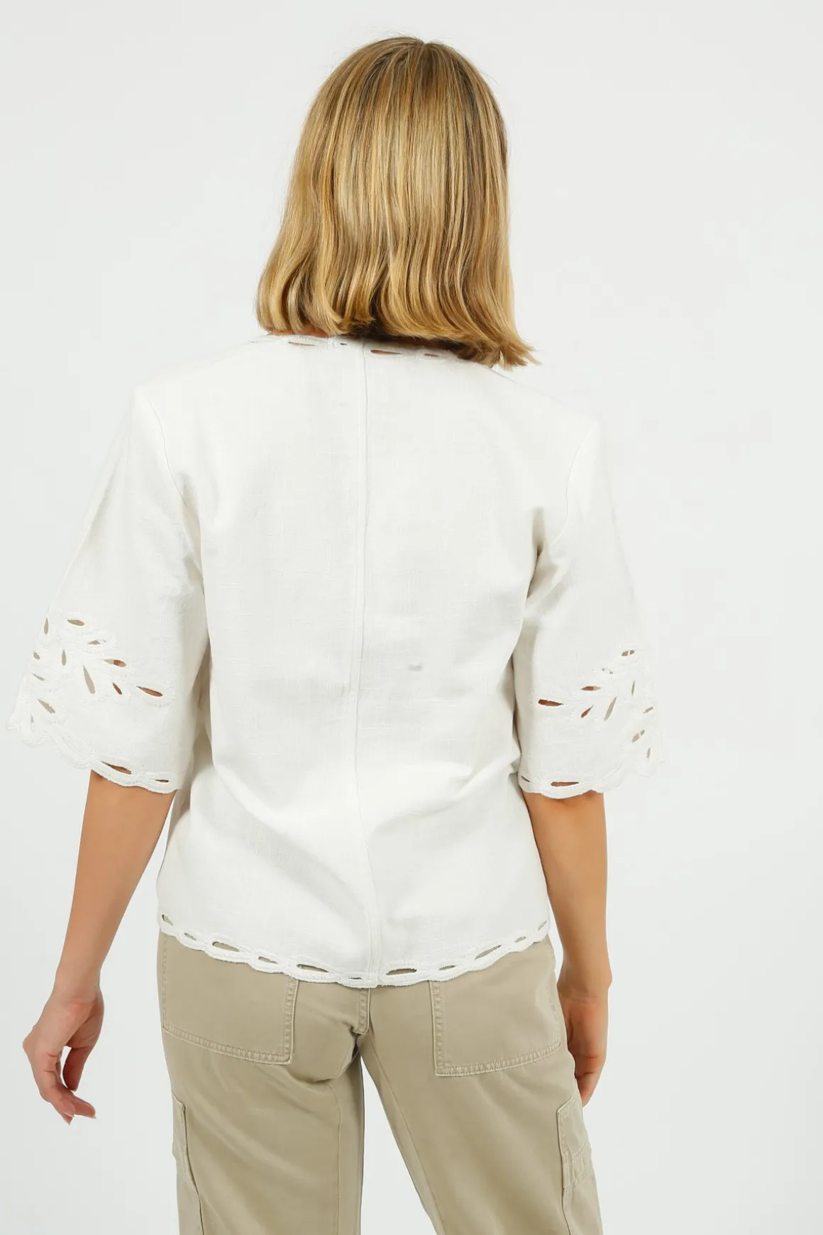 IM Shana Blouse in White