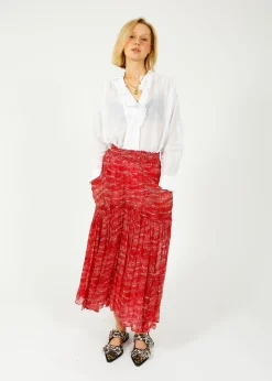 IM Veronique Skirt in Red