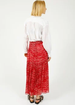 IM Veronique Skirt in Red