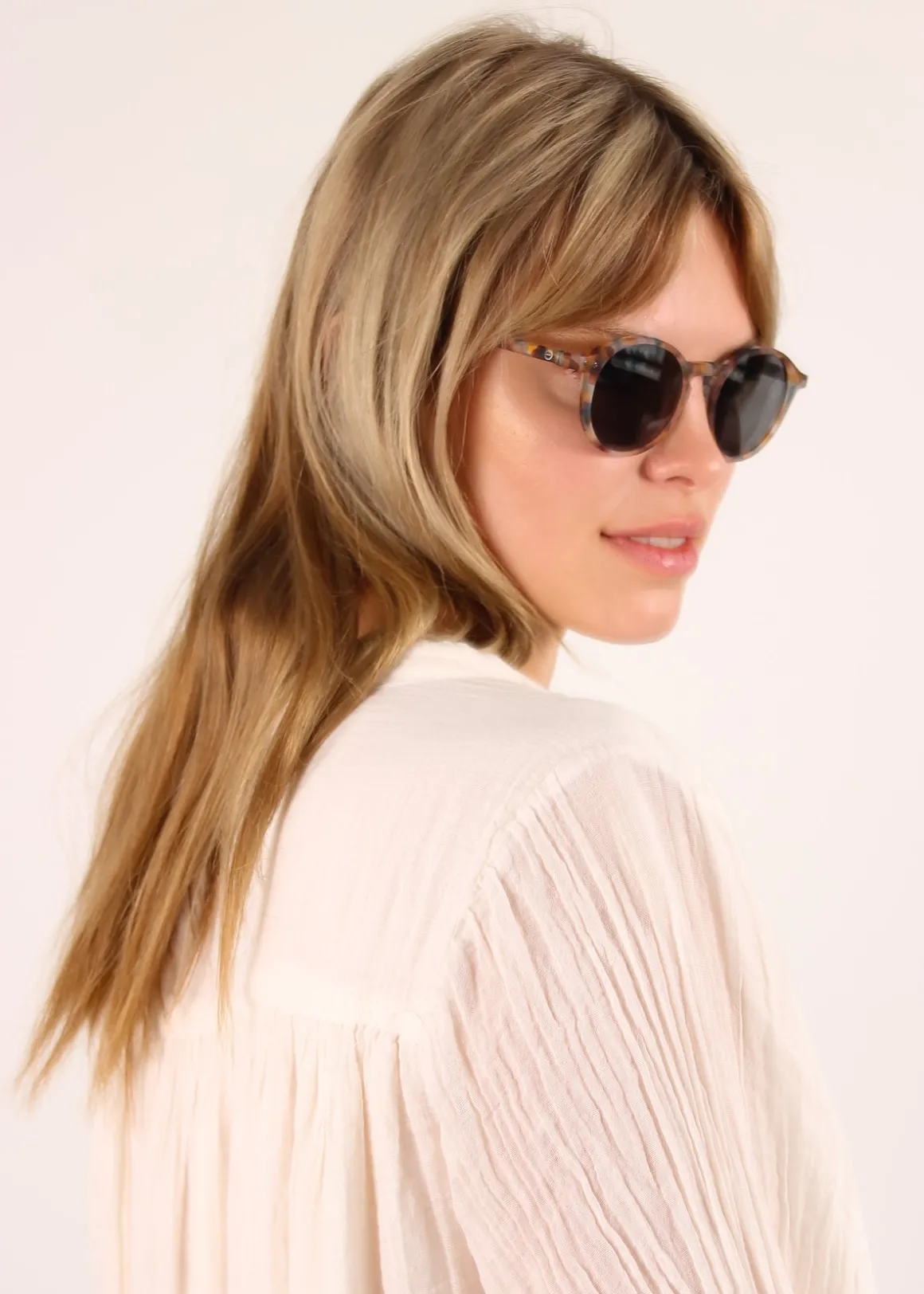 IZIPIZI Sunglasses #D in Blue Tortoise