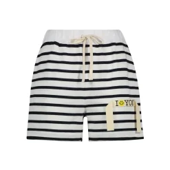 JS ISMILEYOU Striped Shorts in Blue