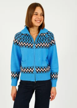 JU Ski Zip Up in Sky