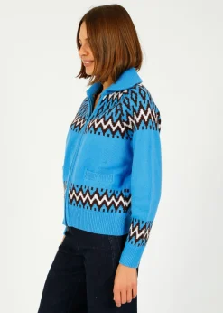 JU Ski Zip Up in Sky