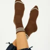 LBS Girlfriend Socks in Mahogany