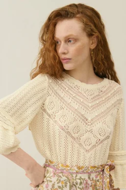 LM Croisette Jumper in Cream