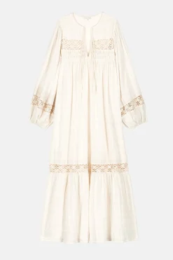 LM Gypse Dress in Snow Ostuni Checks