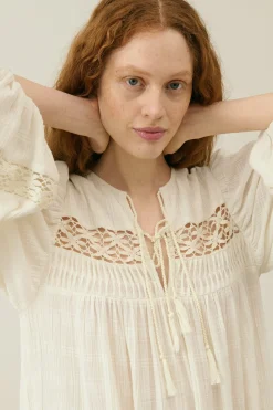 LM Gypse Dress in Snow Ostuni Checks