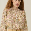 LM Jeanne Shirt in Cream Mimosa Spring