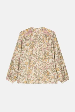 LM Jeanne Shirt in Cream Mimosa Spring