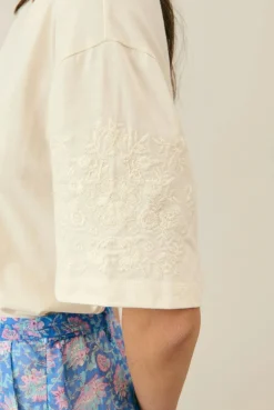 LM Lauriane Tee in Cream