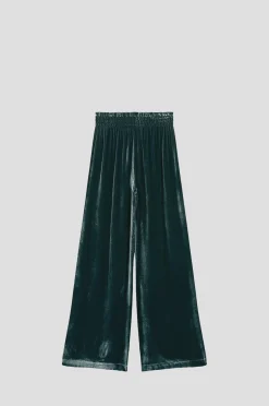 LM Olivia Velvet Pants in Midnight