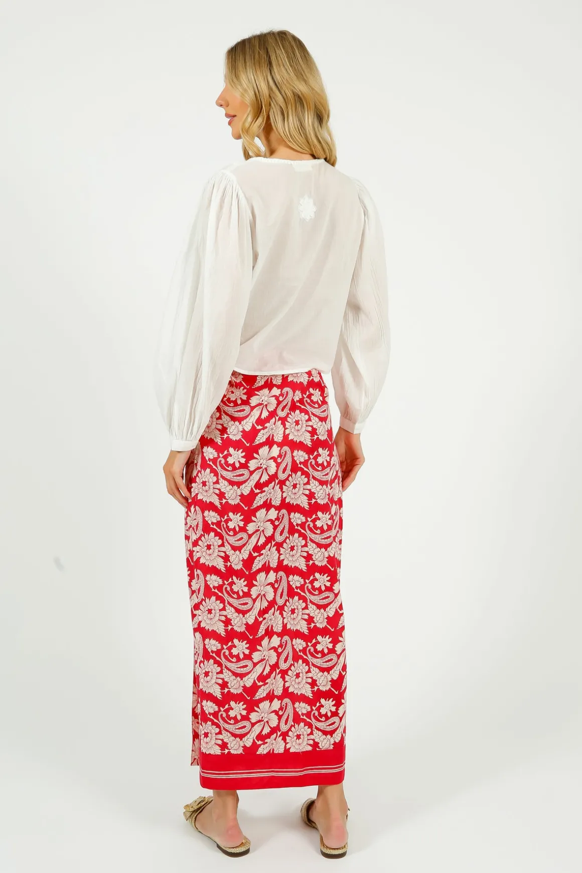 MAISON H Marina Skirt in Tabasco