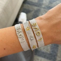 MISHKY Love Bracelet in Silver