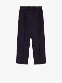 MM Hateley Flannel Trousers in Navy