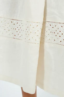 MM Luglio Dress in Ecru