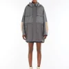 MM Ossola Quited Jacket in Medium Grey