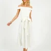 MM Prosit Dress in White