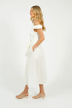 MM Prosit Dress in White