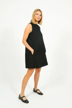 MM Racer Dress in Black