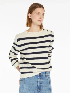 MM Vibo Stripe Knit in Navy