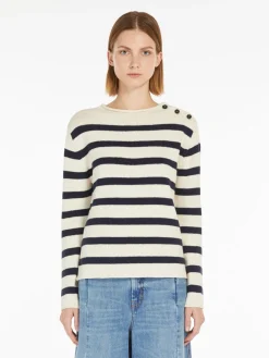 MM Vibo Stripe Knit in Navy