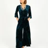 ONJENU Laurie Jumpsuit in Velvet Blue