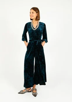 ONJENU Laurie Jumpsuit in Velvet Blue