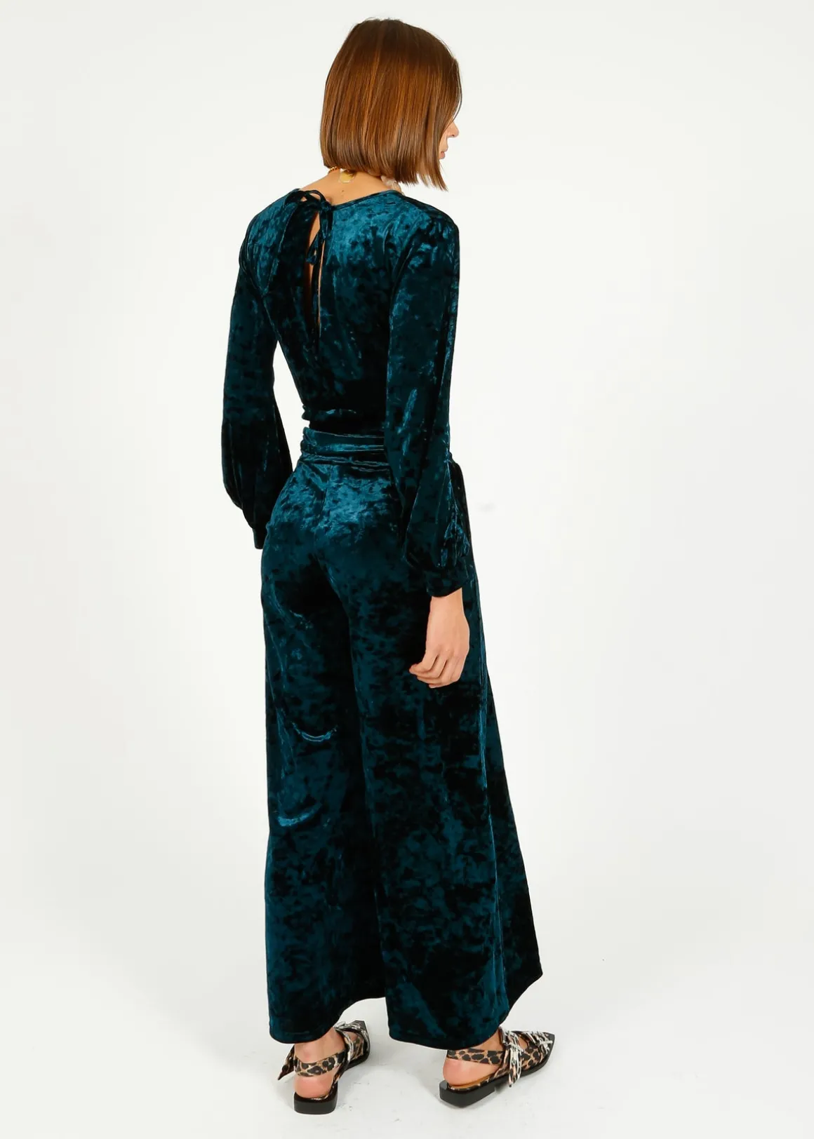 ONJENU Laurie Jumpsuit in Velvet Blue