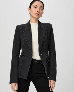 PAIGE Carmen Blazer in Evening Onyx