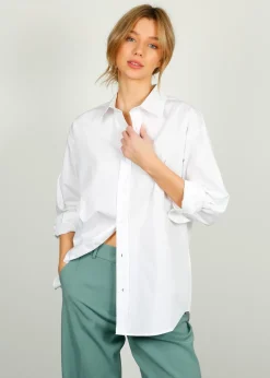 PARK Cotton Shirt in White