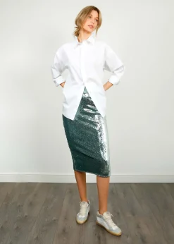 PARK Cotton Shirt in White