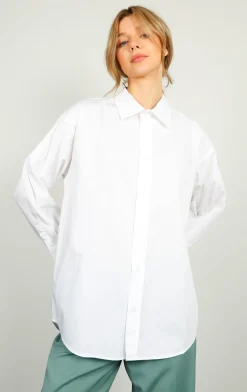 PARK Cotton Shirt in White