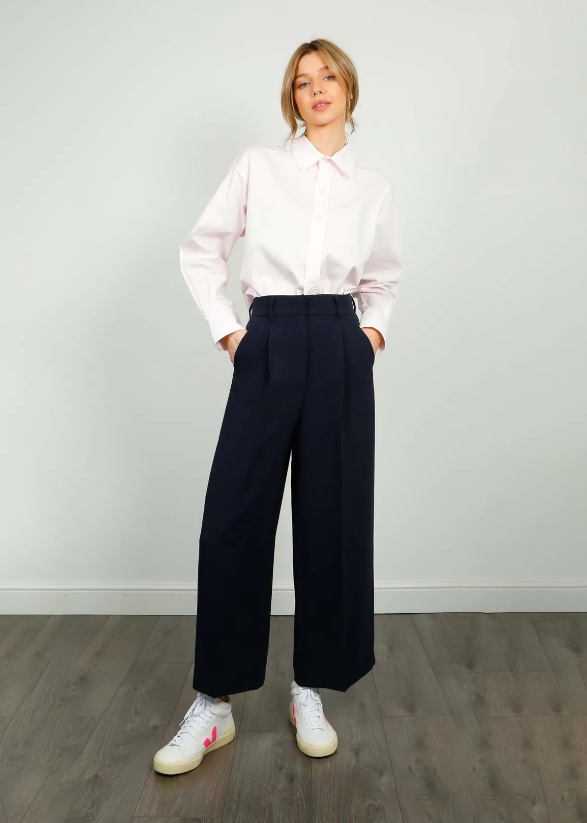 PARK Cotton Shirt in Pink