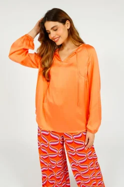 PP Fleur Top in Salmon