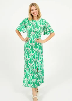 PP Gini Dress in Palm Tower Green
