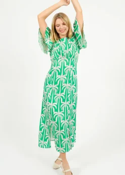 PP Gini Dress in Palm Tower Green