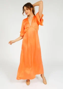 PP Willow Dress in Salmon