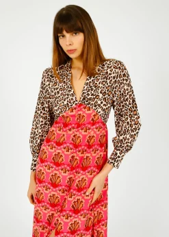 PPL Opal Dress in Leo 01, Zig Zag 01