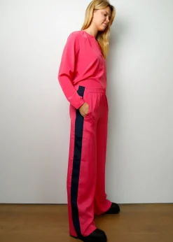 PPL Sandy Silk Shirt in Hot Pink