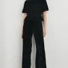 RAILS Brissa Trousers in Black Velvet