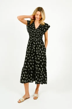 RAILS Clementine Dress in Dark Amaryllis