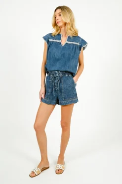 RAILS Foster Shorts in Blue