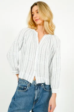 RAILS Frances Blouse in Sonoma Stripe