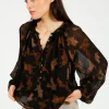 RAILS Indi Blouse in Diffused Sandstone