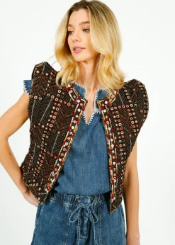 RAILS Tafia Blouse in Blue