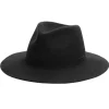 Ru0026B City Felt Hat in Black