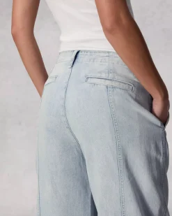 Ru0026B Featherweight Arianna Cropped Palazzo in Aliah